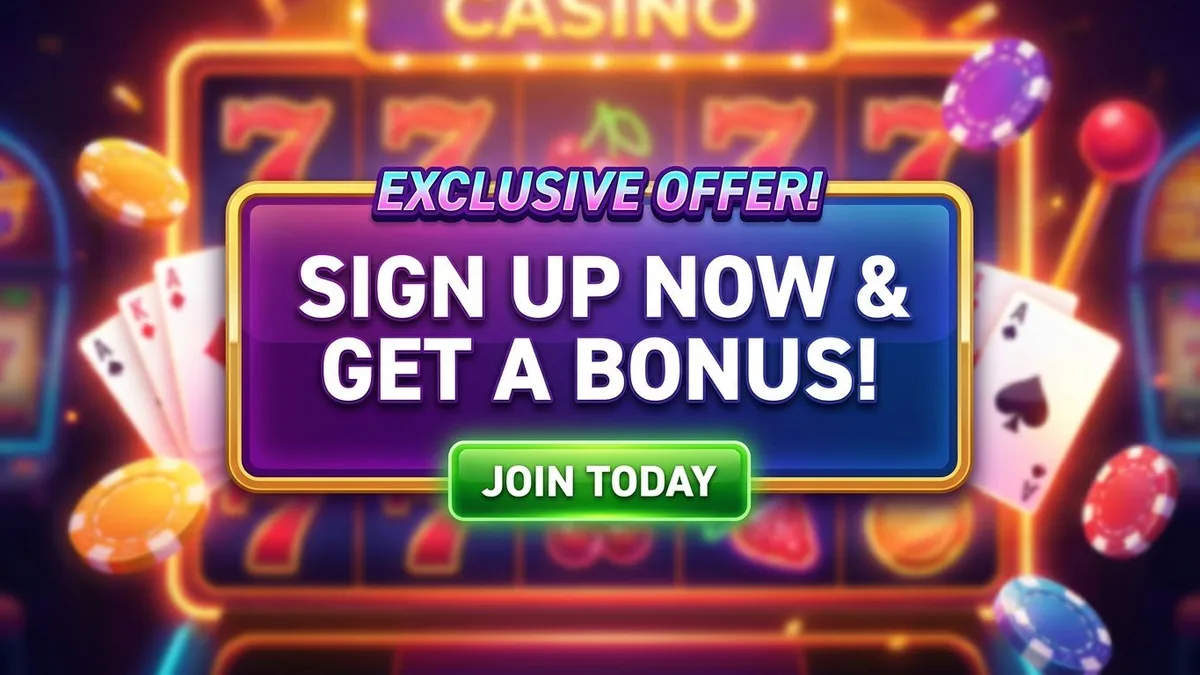 Sign Up With Bonus