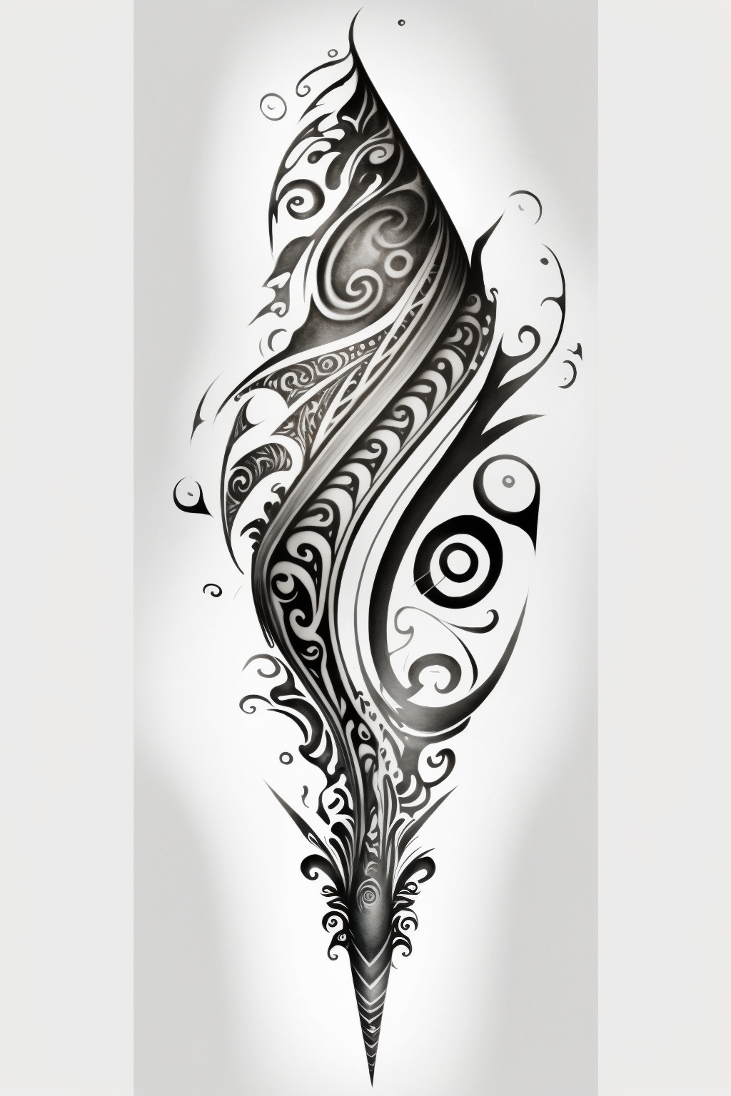 Maori Art - Dolphin Mother | Dolphin Mother - A design of fe… | Flickr