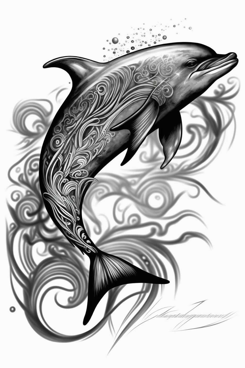 Maori Dolphin Tribal Tattoo Blue - Gift Idea' Small Buttons | Spreadshirt