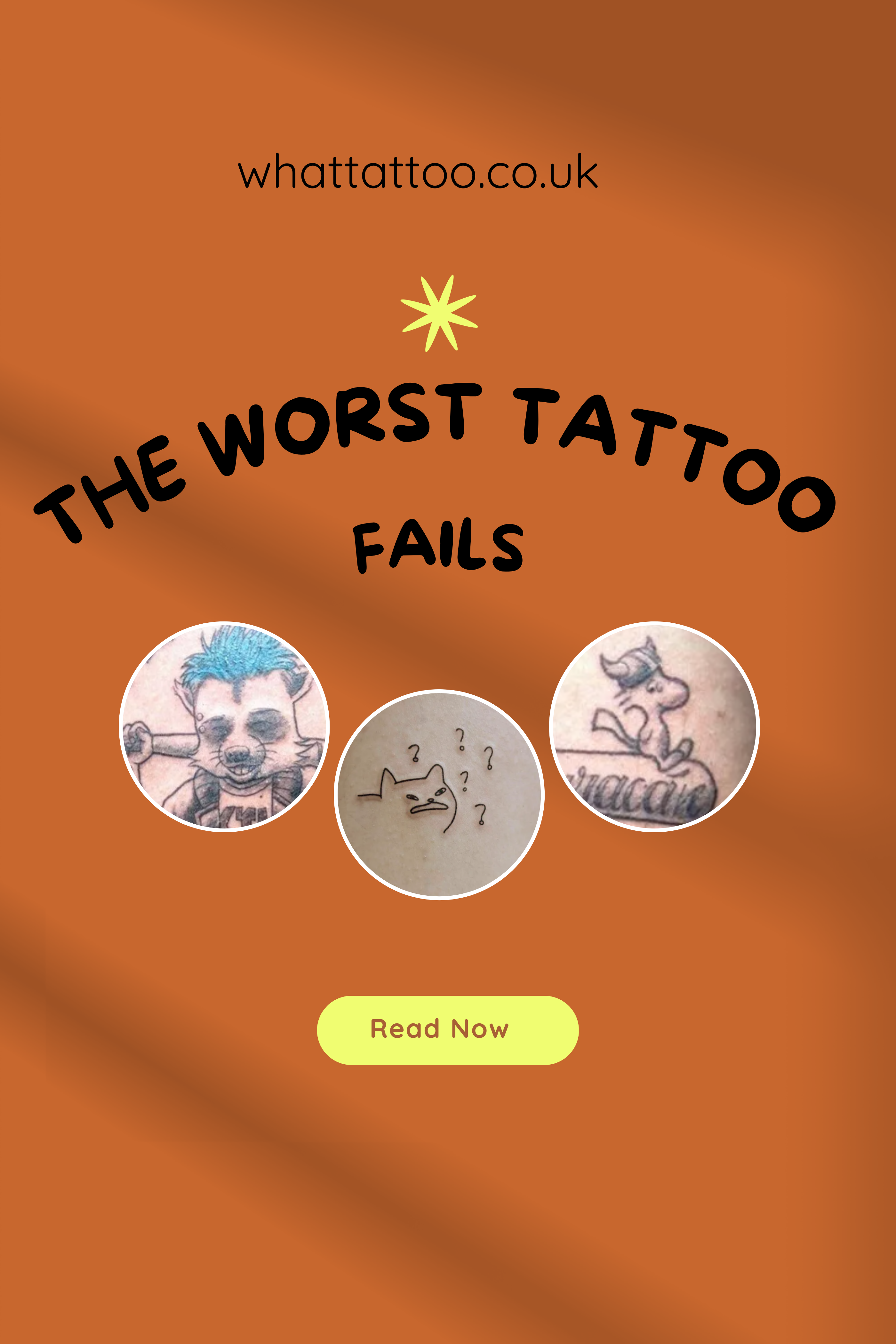 The Worst Tattoo fails