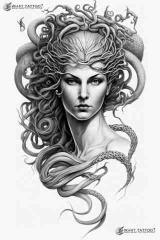 50 Medusa Tattoo Designs For Men and Women | Medusa tattoo design, Medusa  tattoo, Tattoos for women