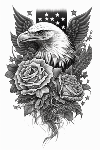 American traditional tattoo design, tattoo sketch#2