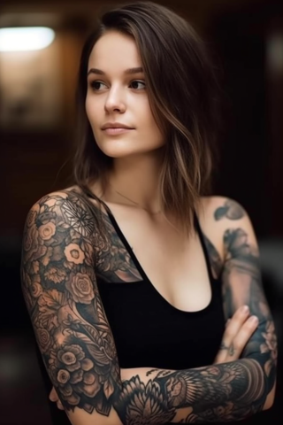 Arm tattoo ideas female for women#55