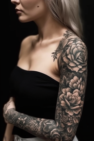 Arm tattoo ideas female for women#56