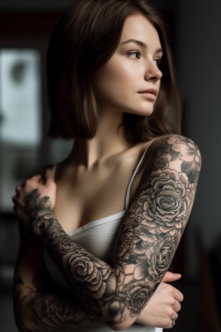 Arm tattoo ideas female for women#58