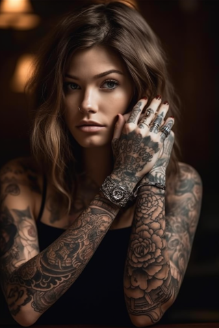 Hand tattoos for women#88