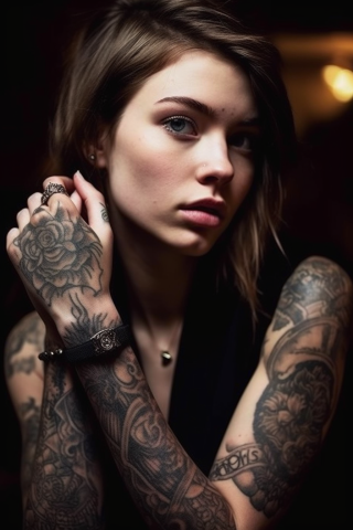 Hand tattoos for women#90