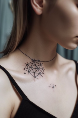 Minimalist tattoo with deep meaning#64