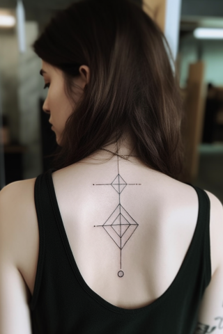 Minimalist tattoo with deep meaning#65