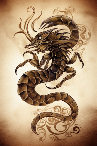Scorpion tattoo design zodiac signs for women#30