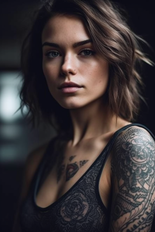 Shoulder tattoo ideas female women#61