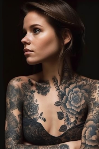 Tattoo ideas female meaningful unique for women#54