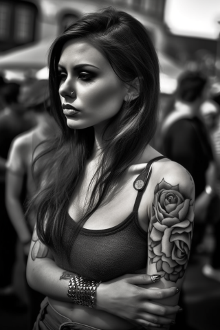 Tattoo ideas female roses for women#73