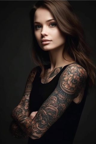 Tattoo ideas female sleeve for women#29