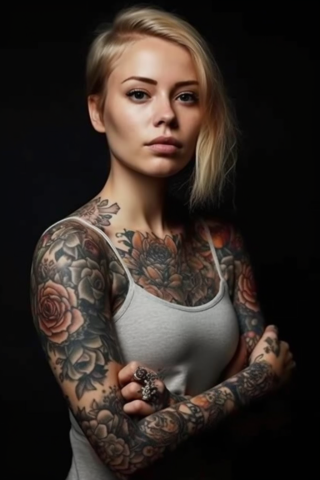 Tattoo ideas female sleeve for women#32