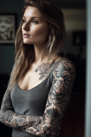 Tattoo ideas female sleeve for women#49