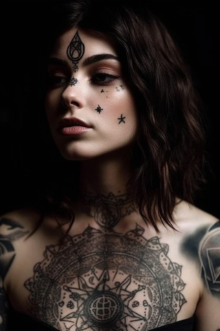 Witchy tattoo ideas for women#21