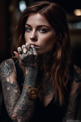 best hand tattoos for women#9